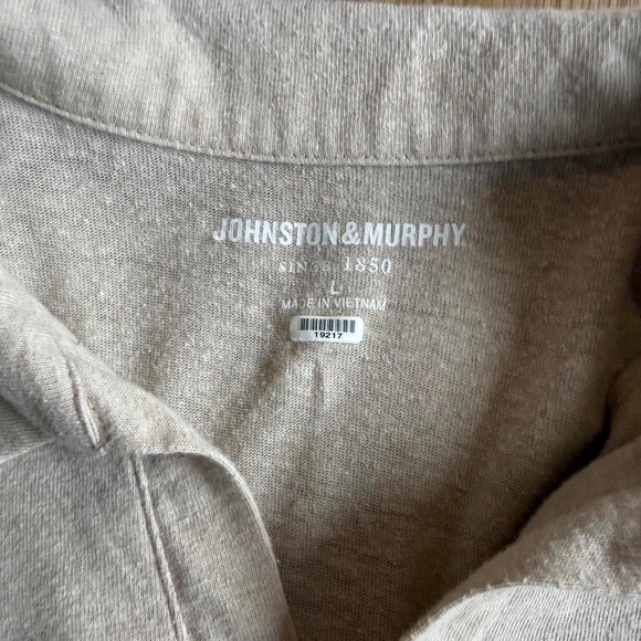 Johnston & Murphy Mens Polo Shirt Short Sleeve Casual Top - Picture 7 of 7